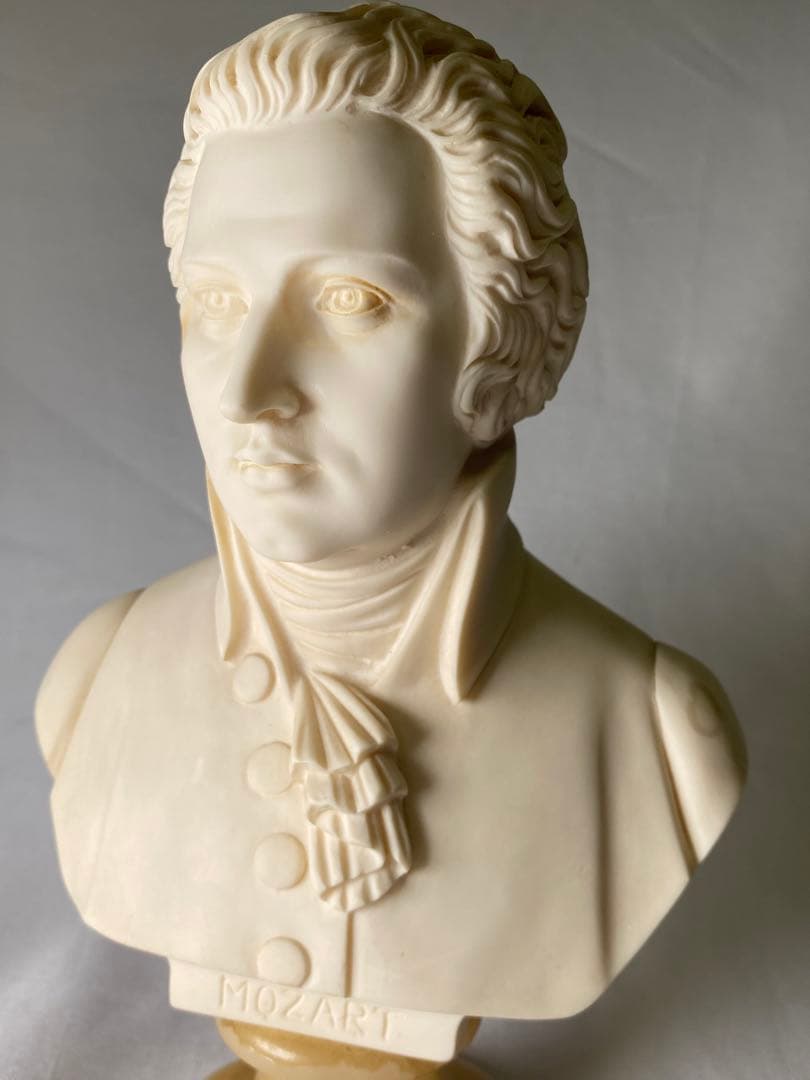 1152❣️ アンティーク モーツァルト オブジェ 胸像 彫刻