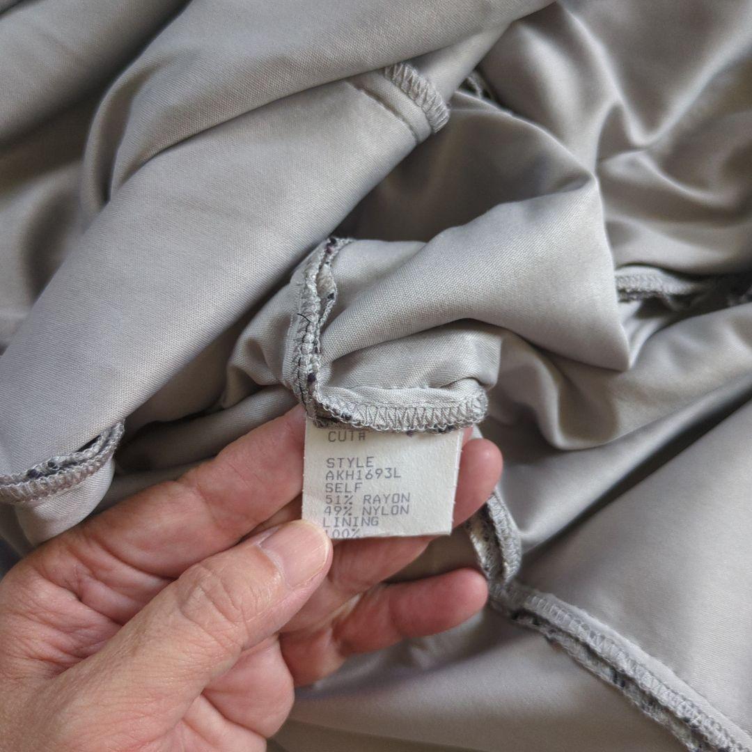 Tadashi Shoji 白と黒のレース、チューブトップマキシドレス