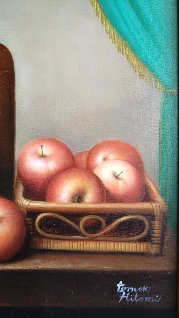 人見友紀　伝説の逃亡画家　油彩画　油絵　静物画