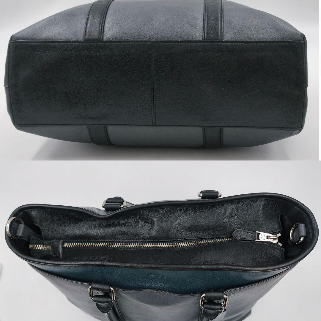 【美品 高級◎】コーチ ビジネスバッグ メトロポリタン 2way A4 斜め掛け