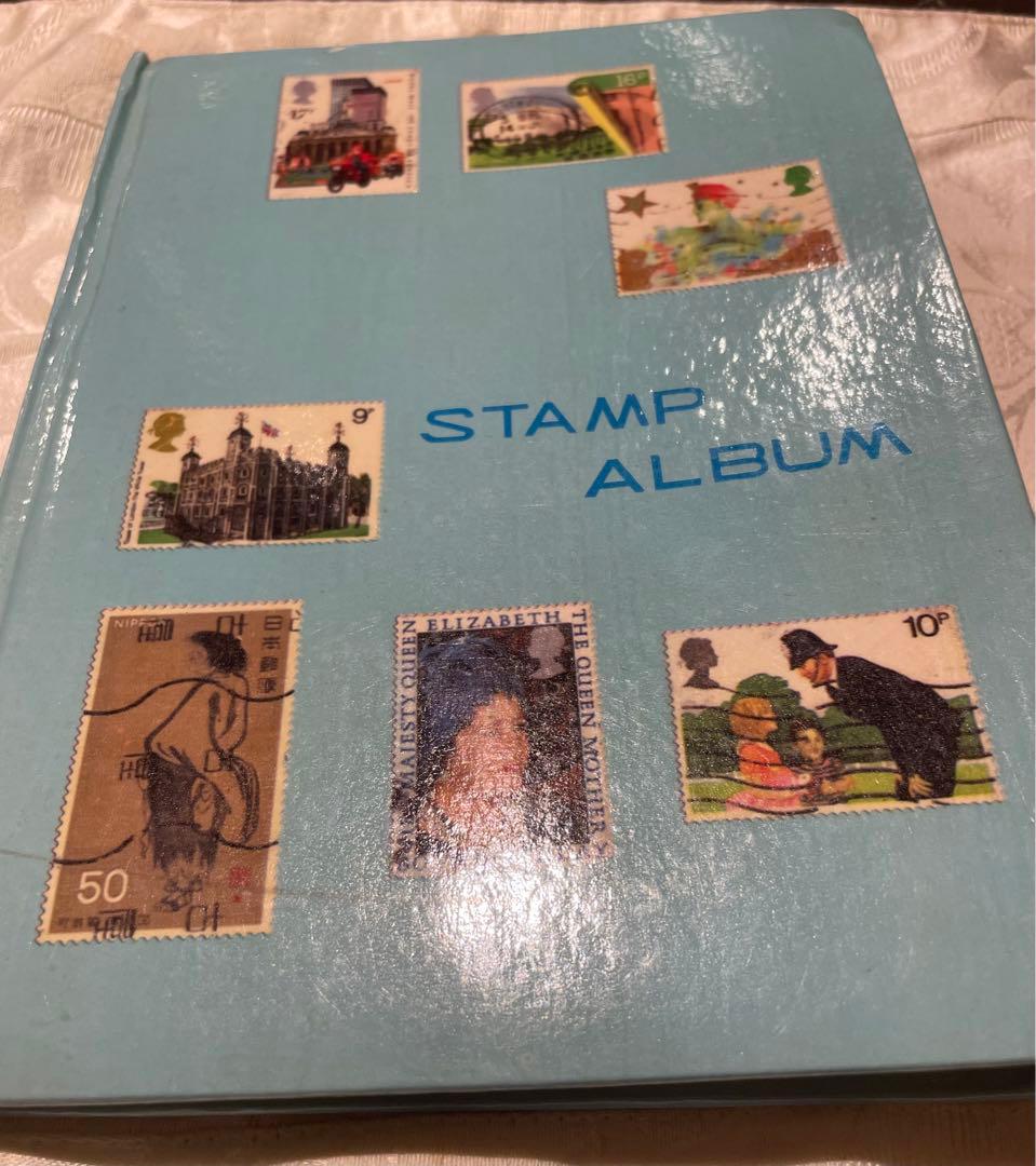 モーリシャス切手　スタンプブック　ヴィンテージ