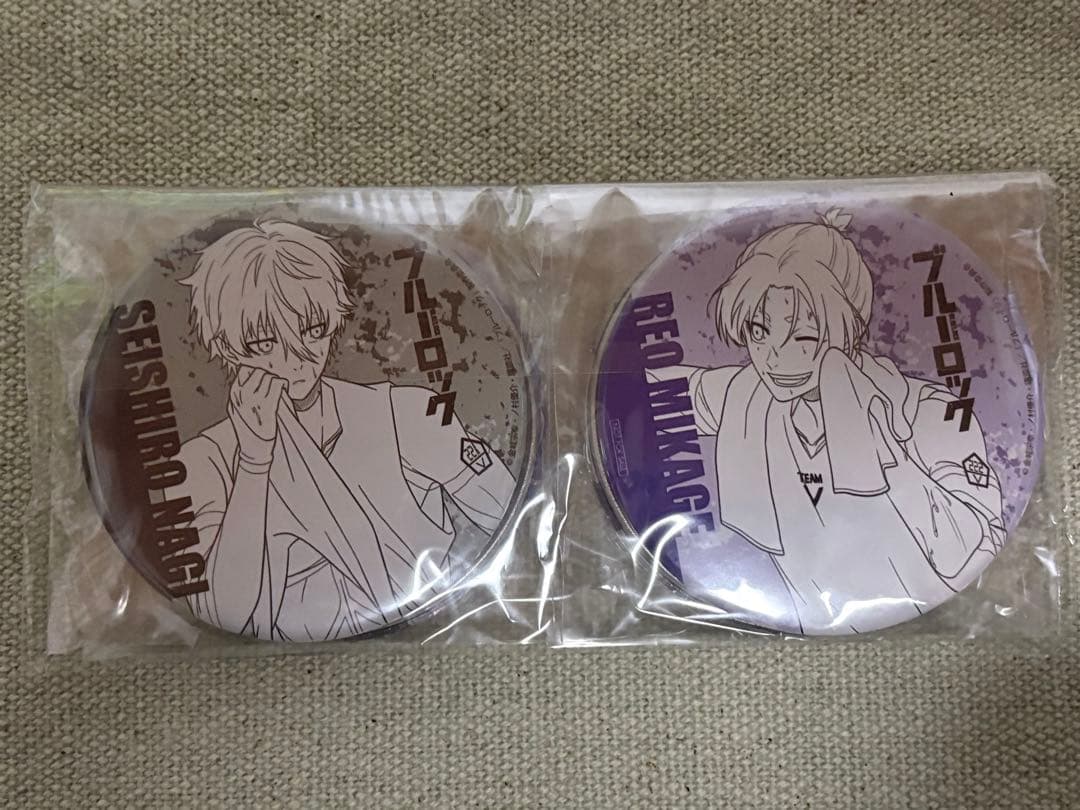 ブルーロック Blu-Ray 楽天ブックス全巻購入特典 缶バッジ4個セット