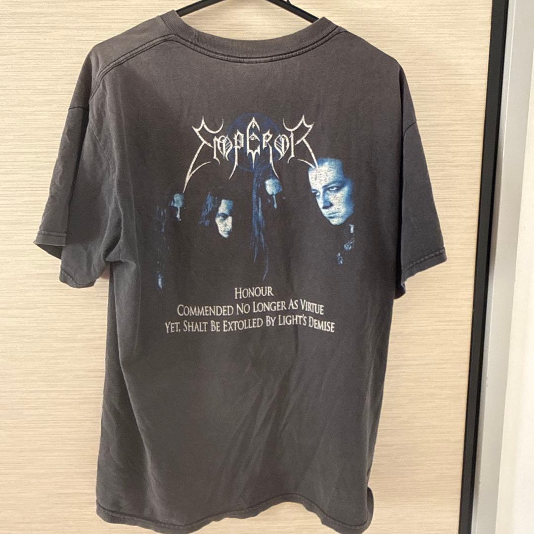 Emperor Tシャツ REVERENCE ダークグレー ビンテージ