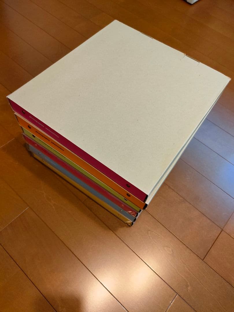 デルフォニックス　リングアルバム　Ｌサイズ　リフィル付き　6冊セット