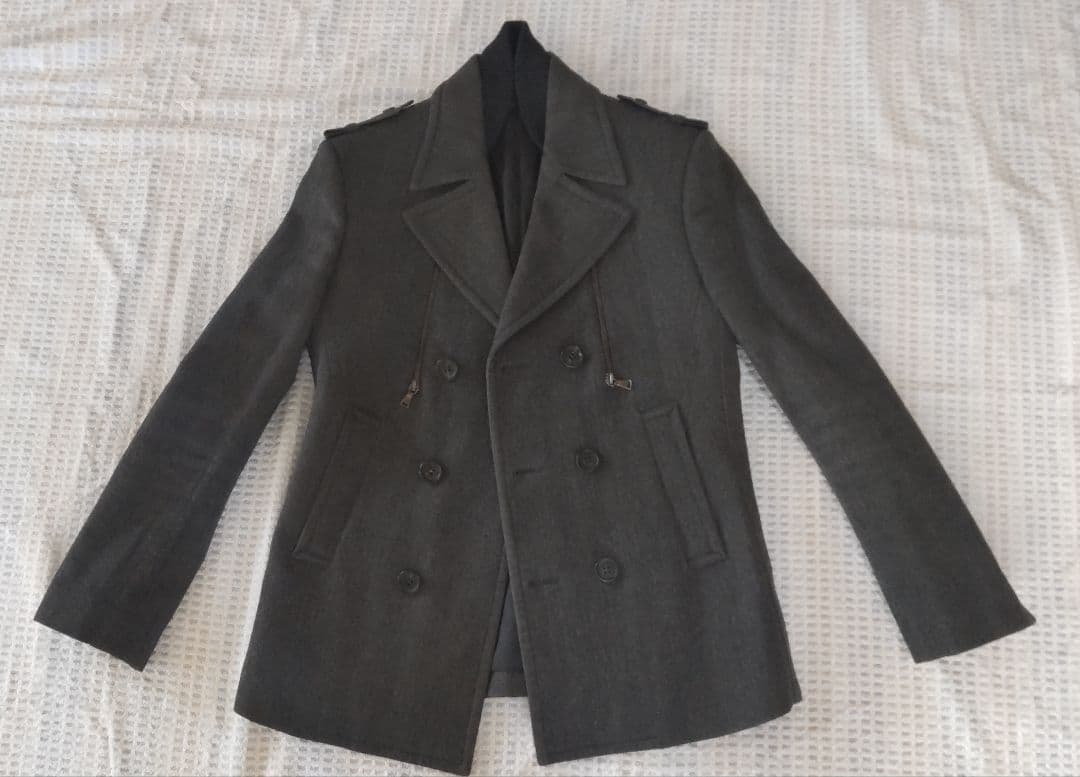 NEIL BARRETT ニールバレット グレー ダブルブレストジャケット