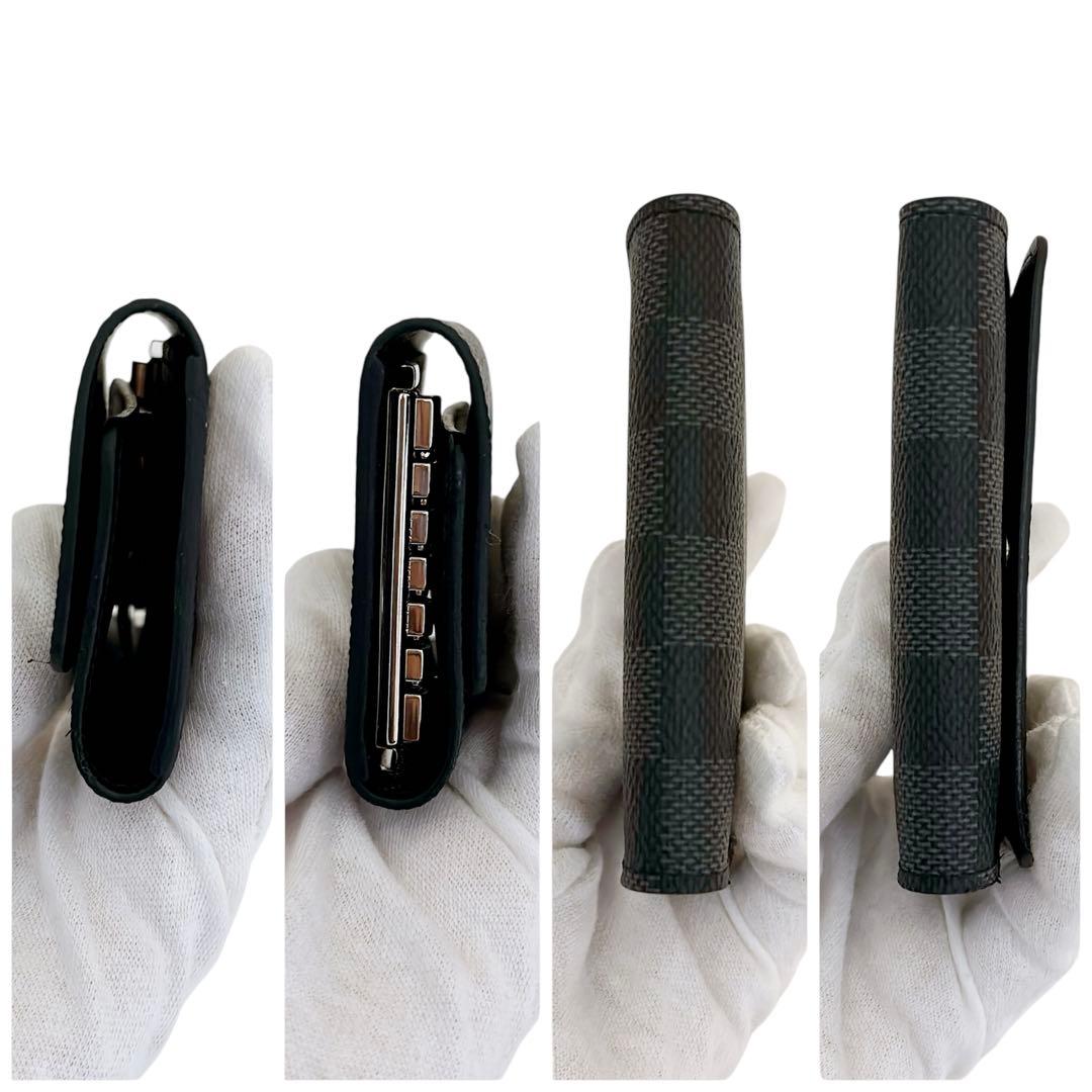 ルイヴィトン　キーケース　ダミエグラフィット　6連　ミュルティクレ6