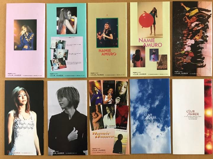 【非売品】安室奈美恵　ファンクラブ会報VOL.１〜１０&会員カード