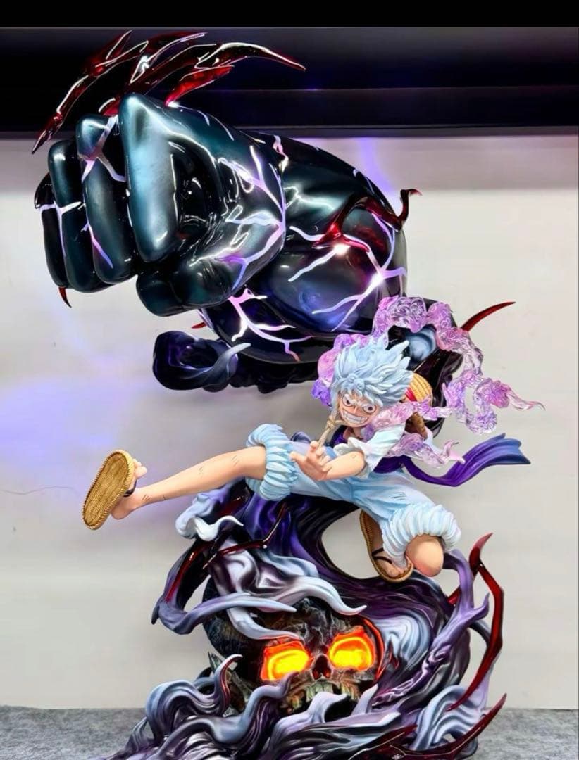 ワンピース ギア5 ニカ ルフィ【青】 ガレージキット フィギュア1/8