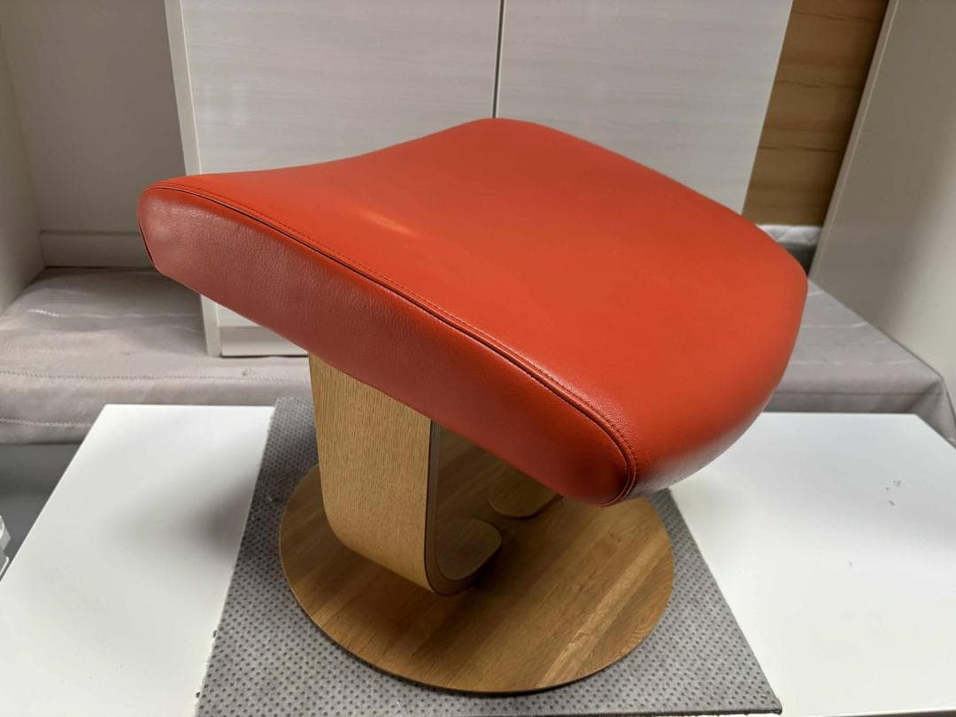 KARIMOKU カリモク フットスツール オットマンのみ Used