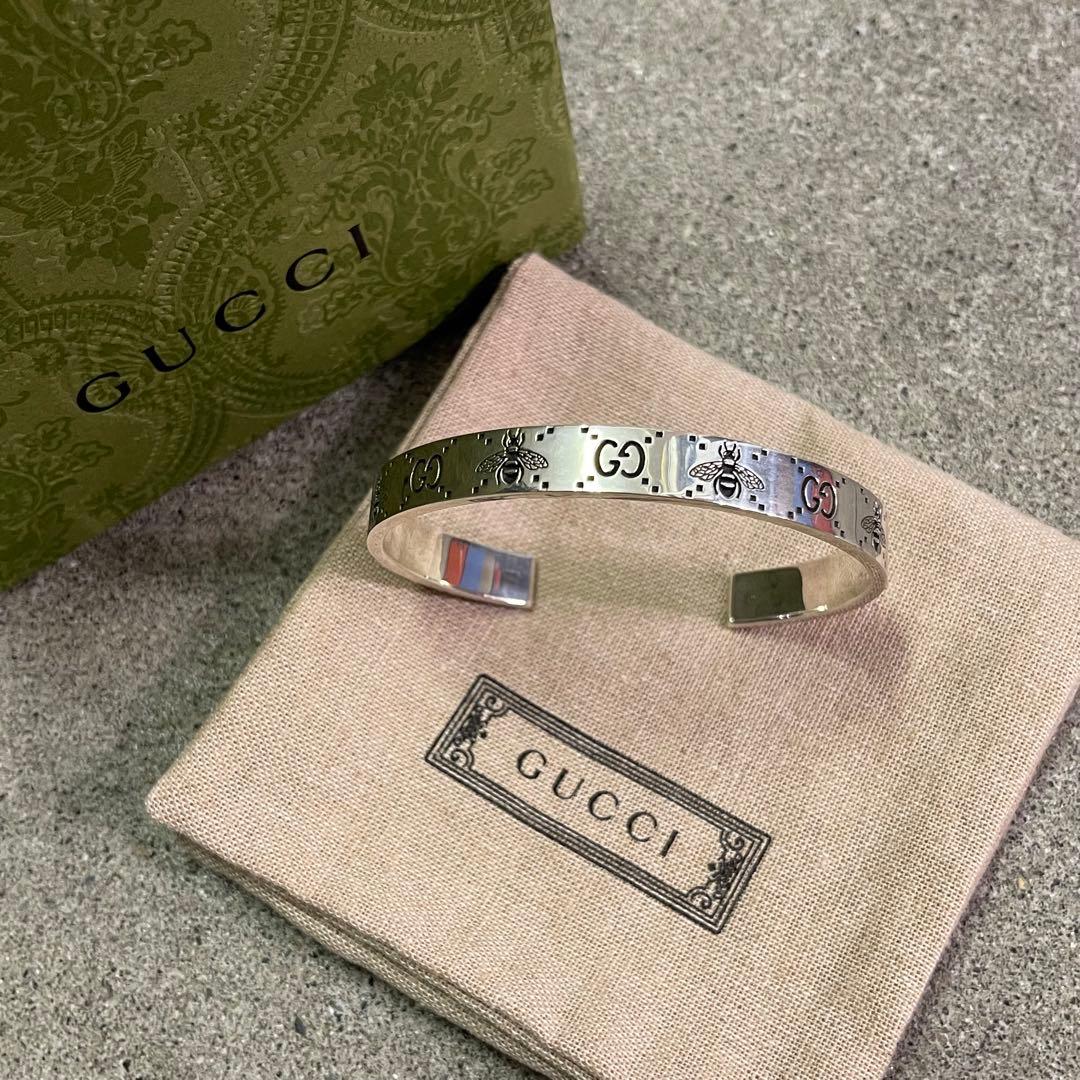 GUCCI グッチ GG＆BEE バングル ブレスレット