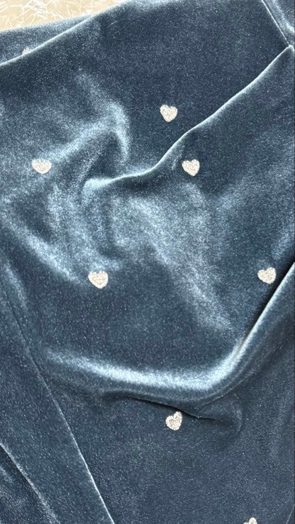 スーツ・フォーマル・ドレス Niana et.UNiVER Sweetheart velour dress