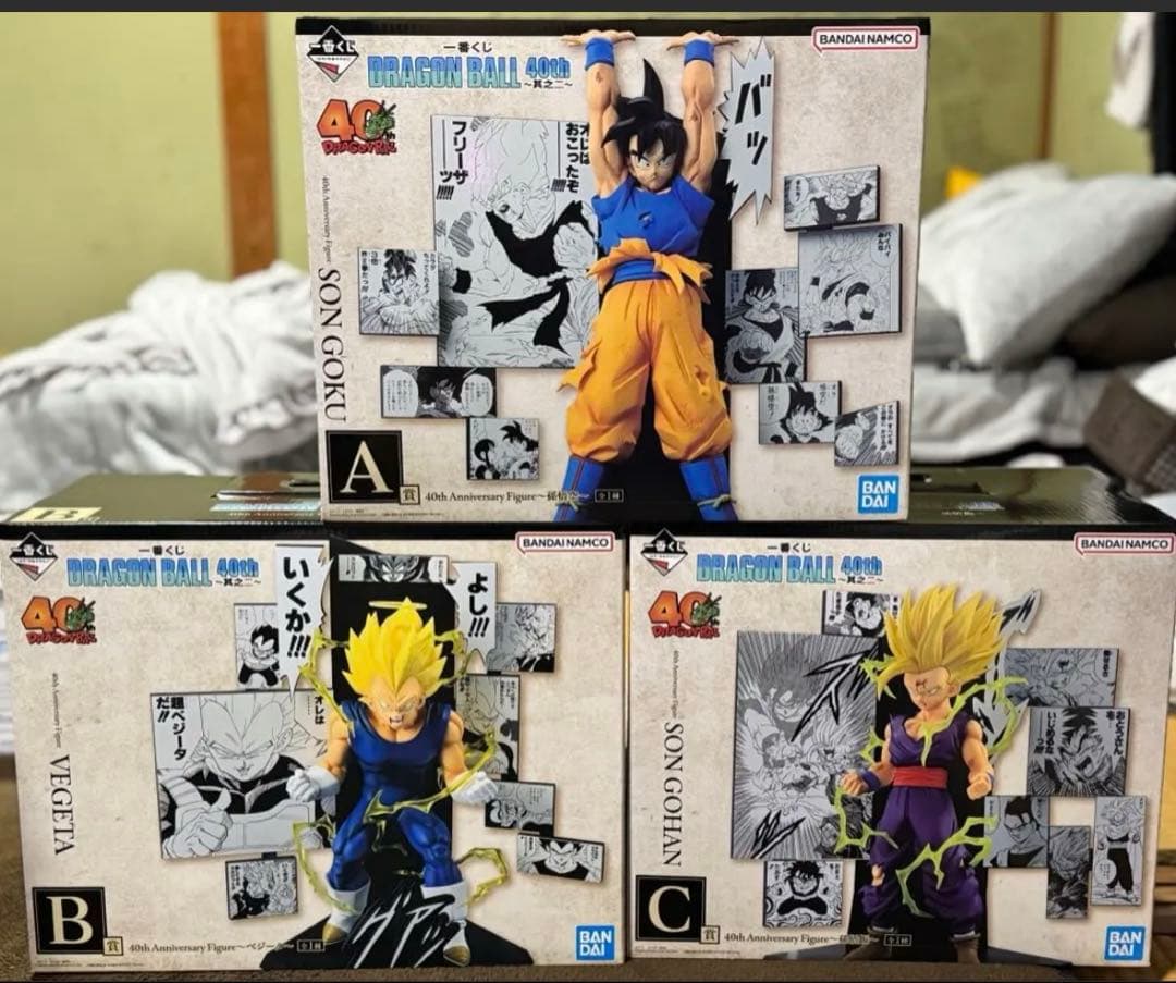 ミ*ス様 【未開封】ドラゴンボール 40th 一番くじフィギュア A賞B賞C賞セ