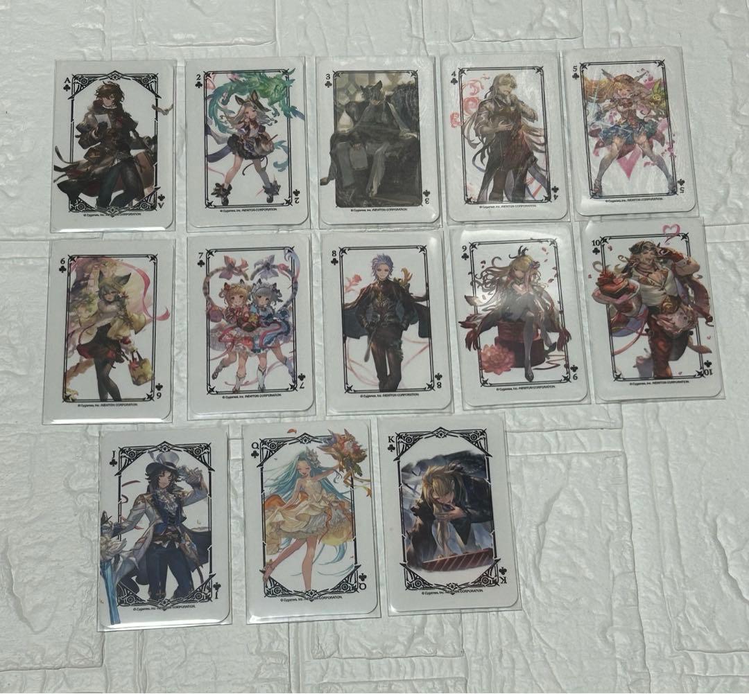 グラブル　グラサイキッチン　特典　トランプ　4周年　コンプ　コンプセット