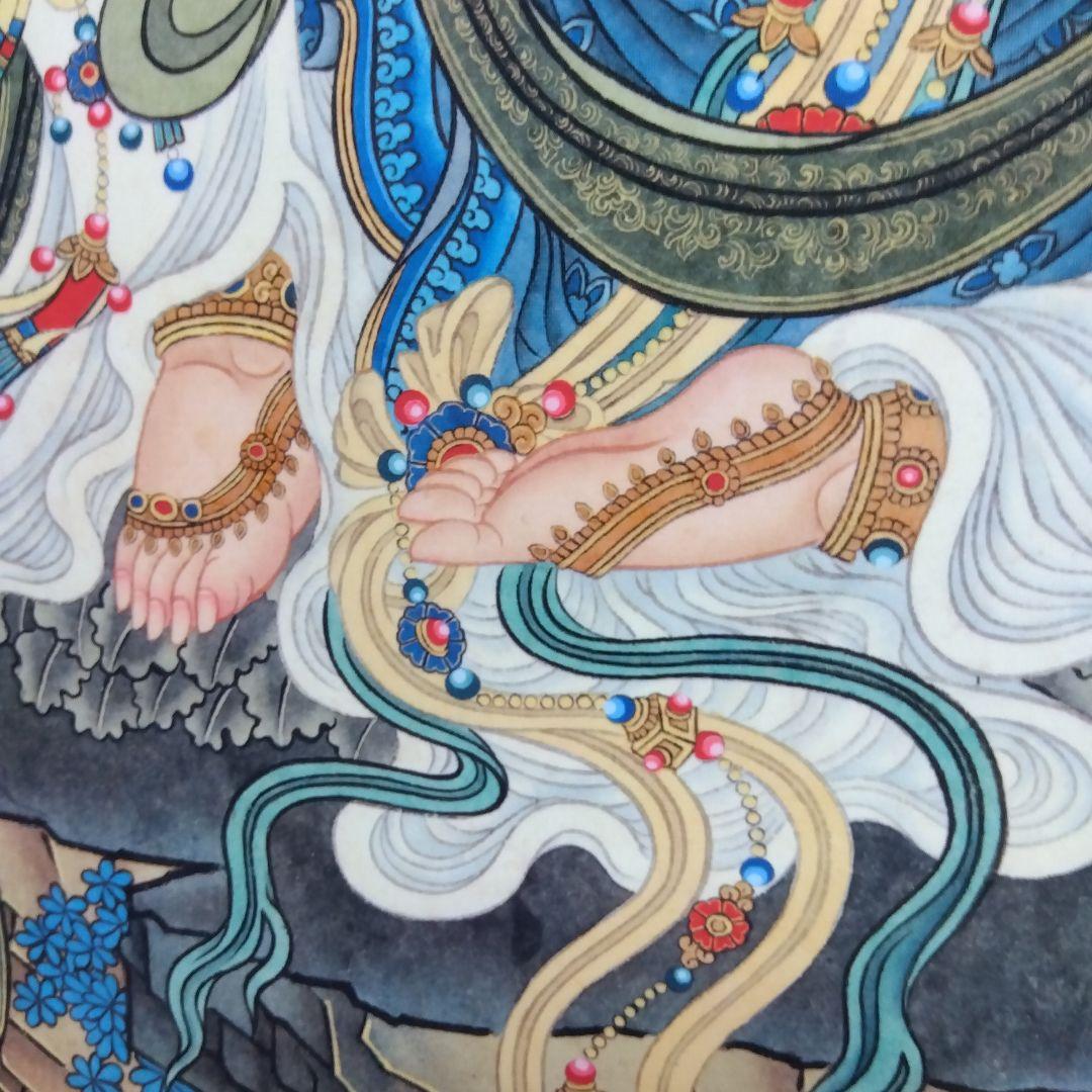 特大　聖観音菩薩　仏画