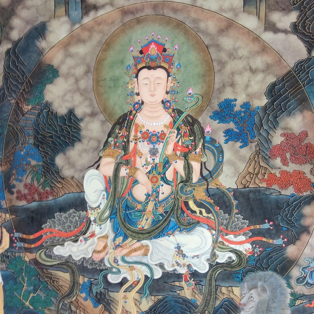 特大　聖観音菩薩　仏画