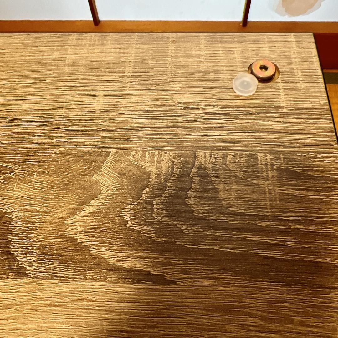 2021年製 ニトリ　木目調デザインのリビングこたつ(8060 VBR)　炬燵