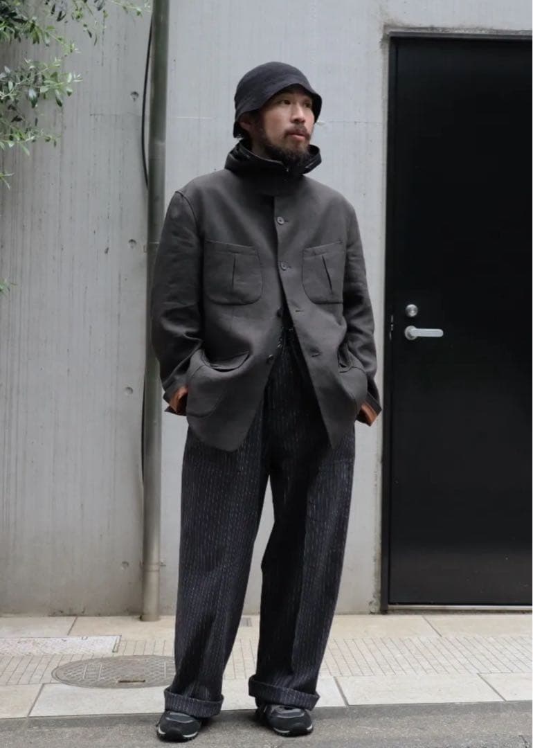 advent Safari linen jacket リネン サファリジャケット