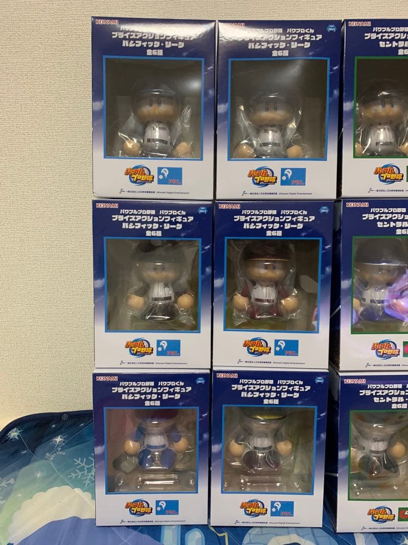 パワフルプロ野球 パワプロくん プライズアクションフィギュア 全12球団セット