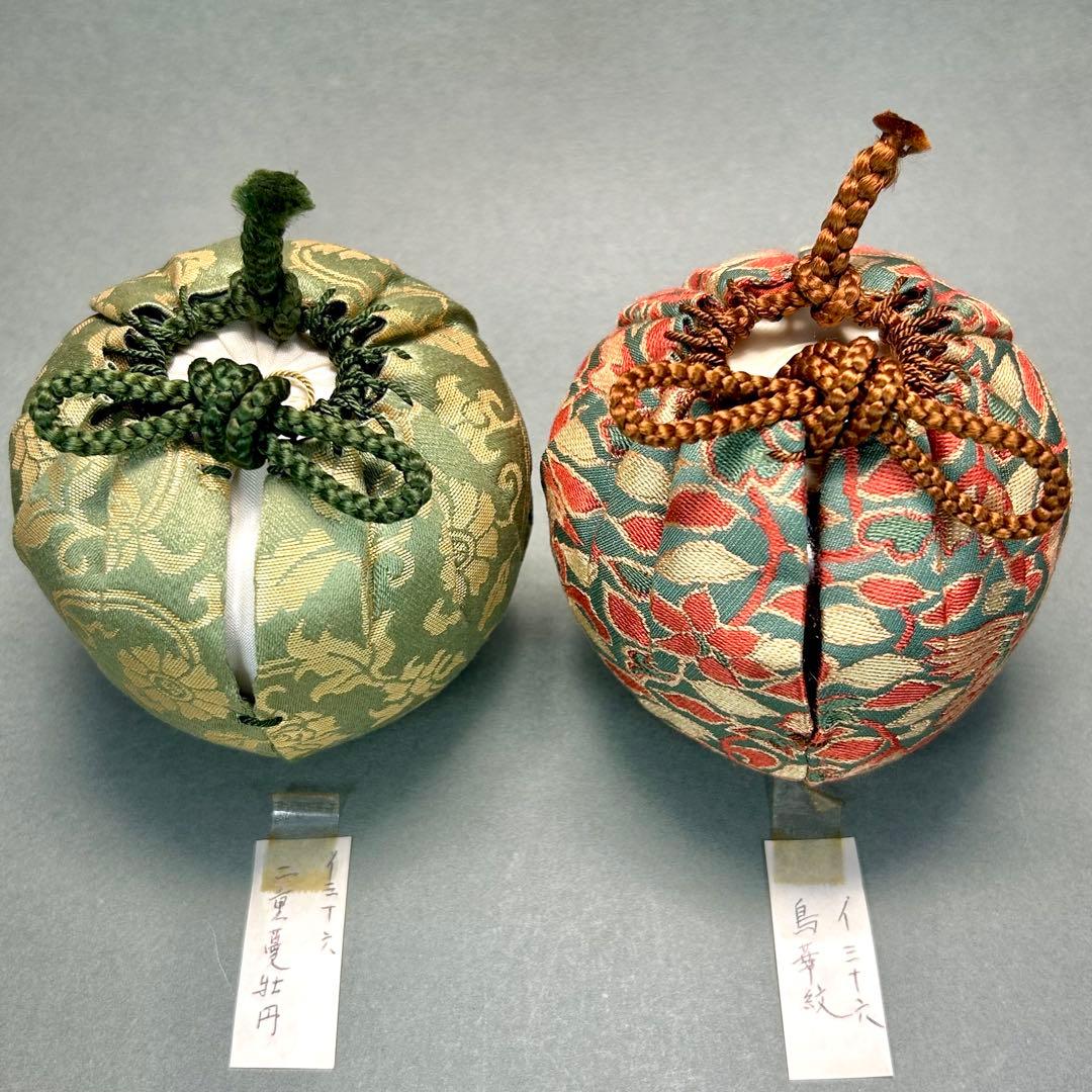 茶入　『亀井楽山　高取焼　文琳茶入』　替え仕覆　お茶道具　茶道　共箱　工芸品