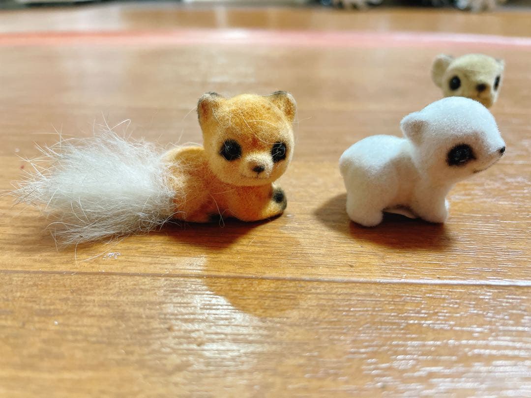 CENTEX センテックス フロッキー 人形 オコジョ シロクマ ネズミ イヌ