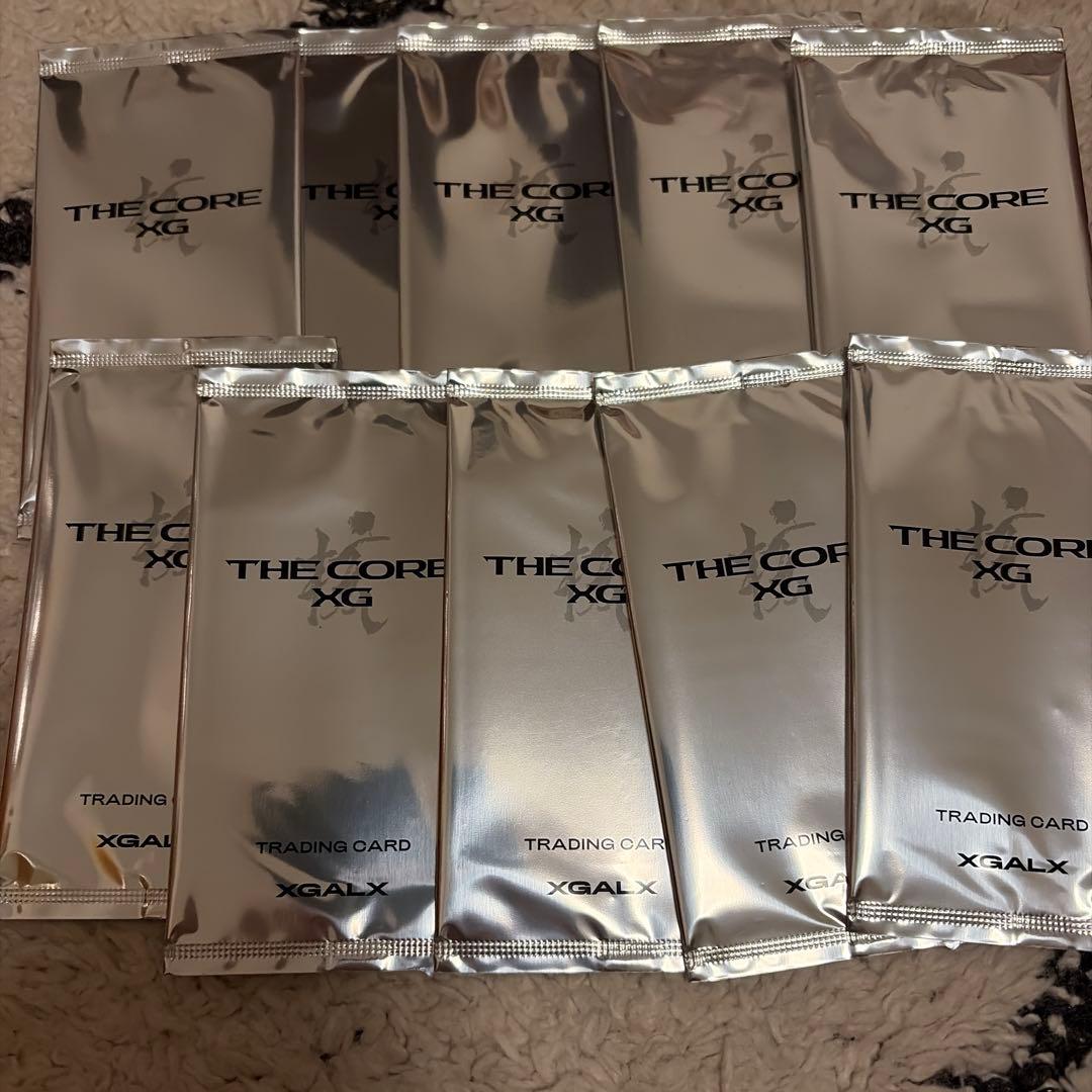 XG THE CORE 核 トレカ タワレコ 特典　未開封×10セット
