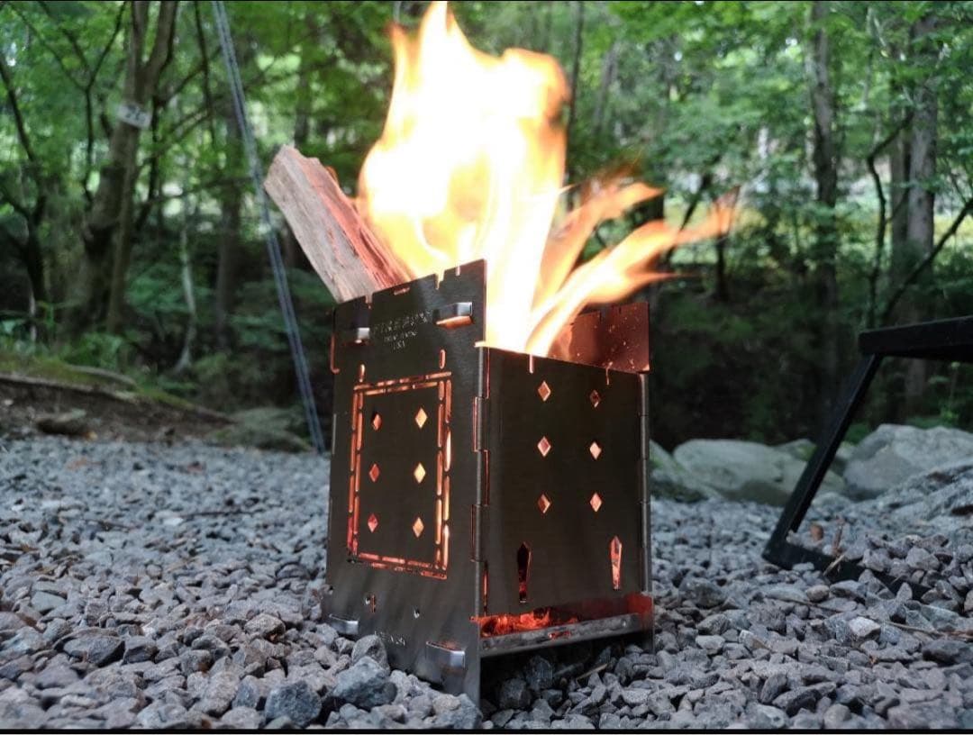FIREBOX 焚き火台 コンパクトで折りたたみ可能 収納バッグ