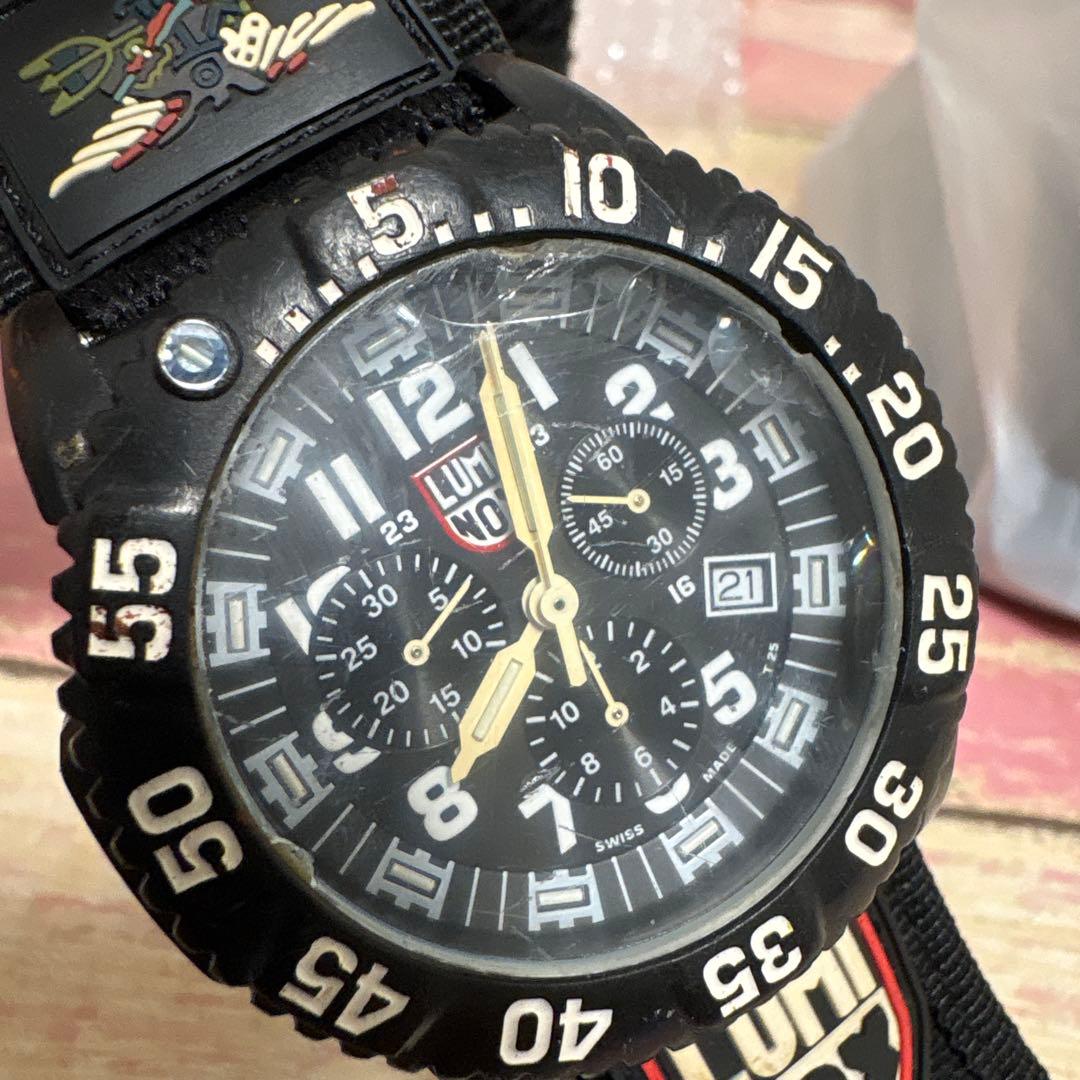 LUMINOX ルミノックス クロノグラフ 腕時計 3080 稼働品
