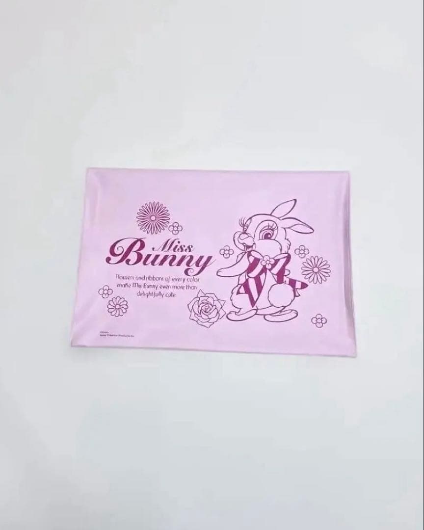 【匿名配送】Miss Bunny 書類ケース　マルチケースA4OK 昭和レトロ