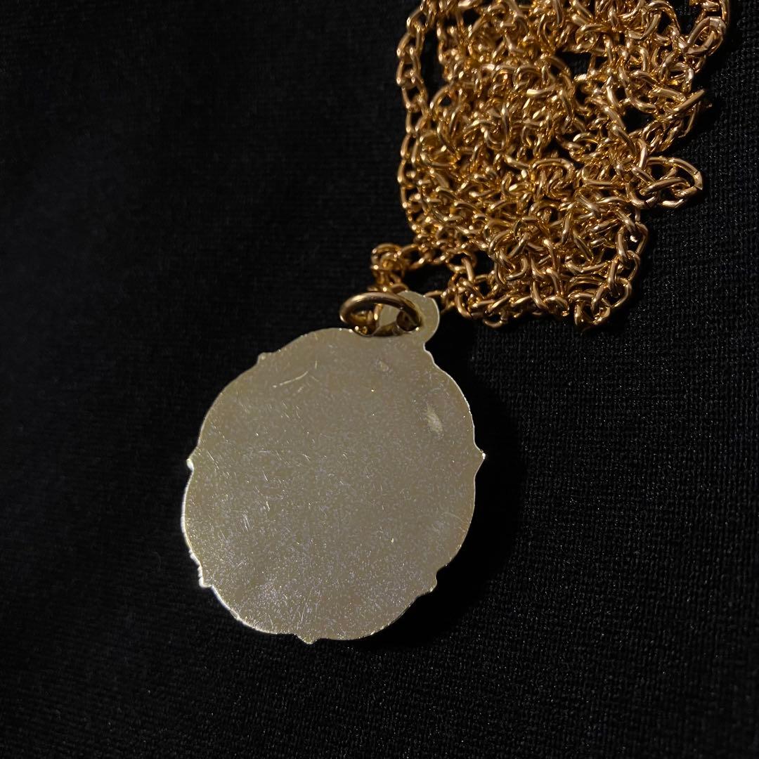 昔のセボンスター　魚　紫石　金メッキ