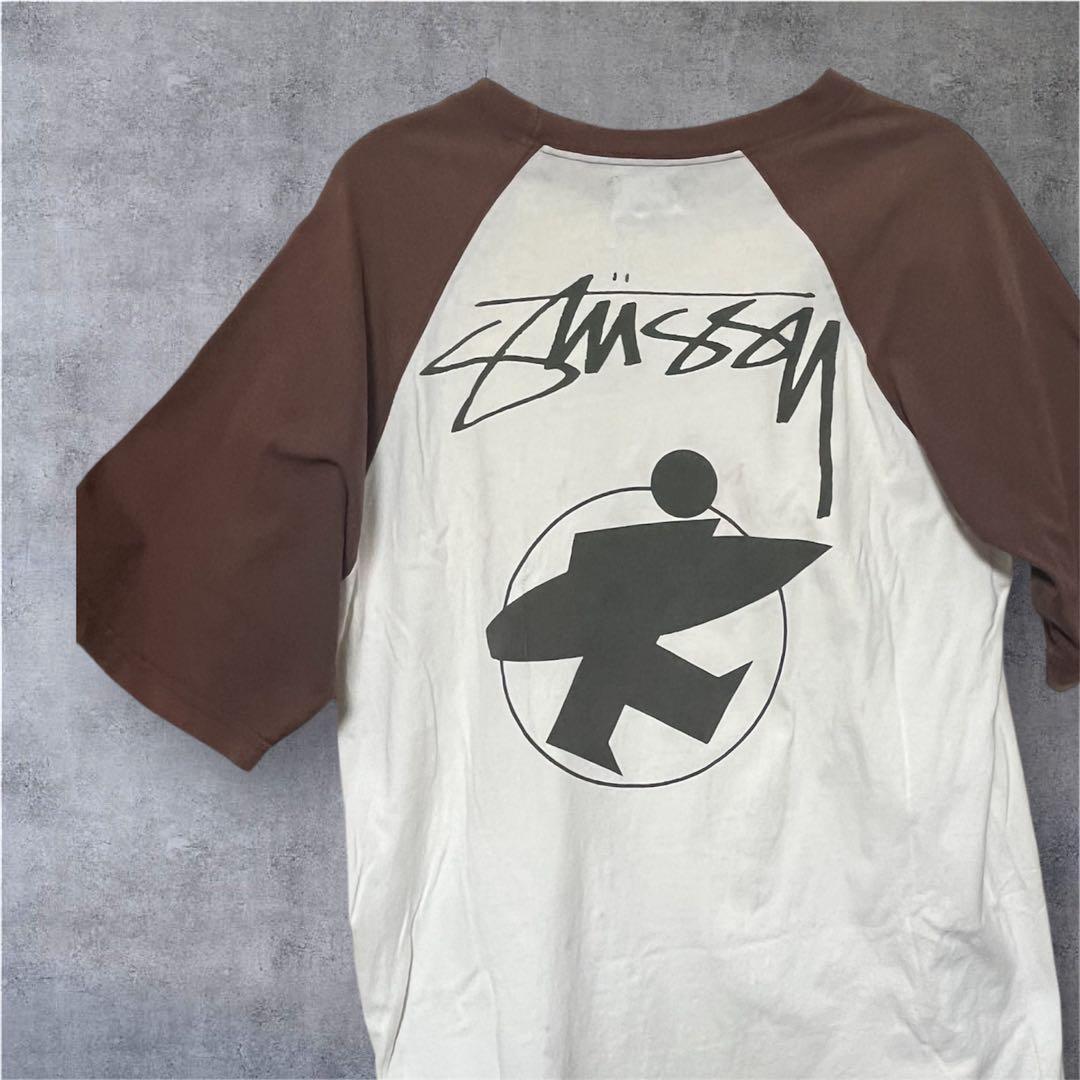 【超希少‼️】Old Stussy Tシャツ　サーフマン　USA製　90s 80s