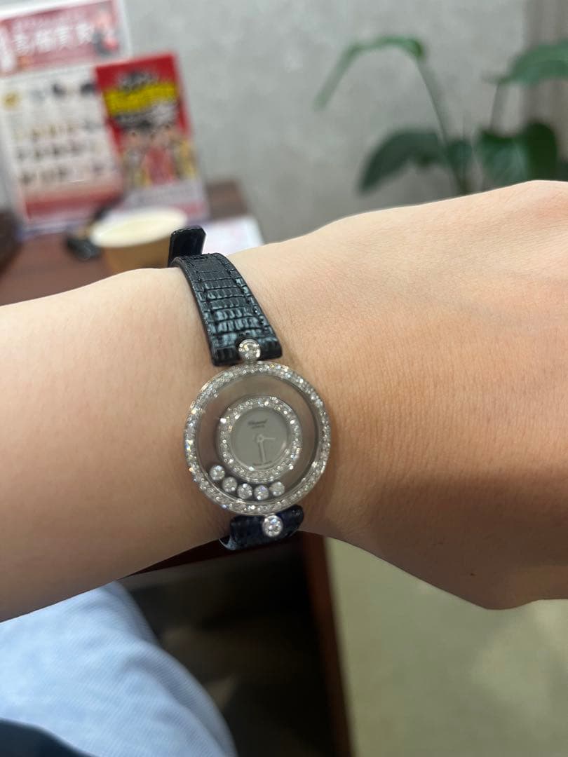 ル*い様 ショパール時計ハッピーダイヤモンド