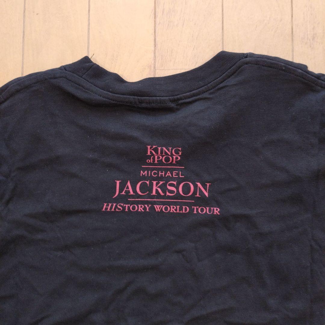 マイケル・ジャクソン　Tシャツ　黒　History　World　Tour　L