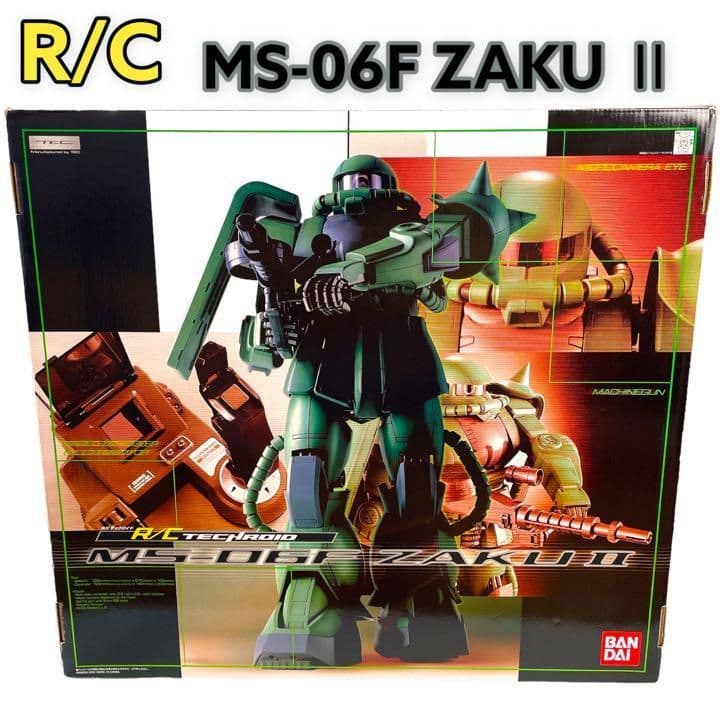 BANDAI RC テックロイド MS-06F ザク Ⅱ　ラジコン