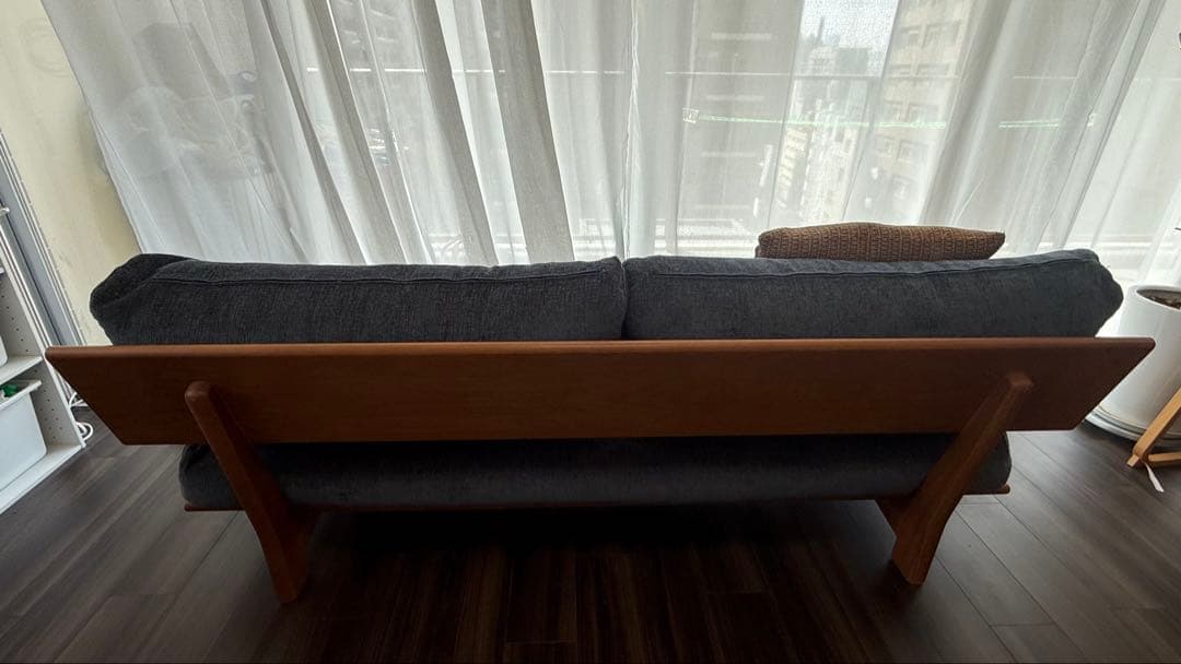 LC034-3Mソファ＋クッション／ナガノインテリア