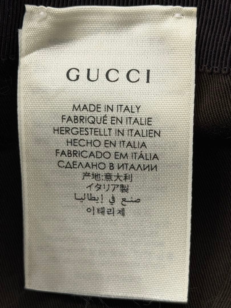 GUCCI GGパターン ベースボールキャップ