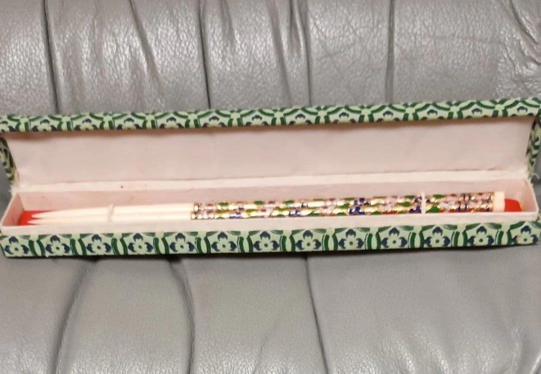 未使用 箸 1膳セット ケース付き 骨董価値商品