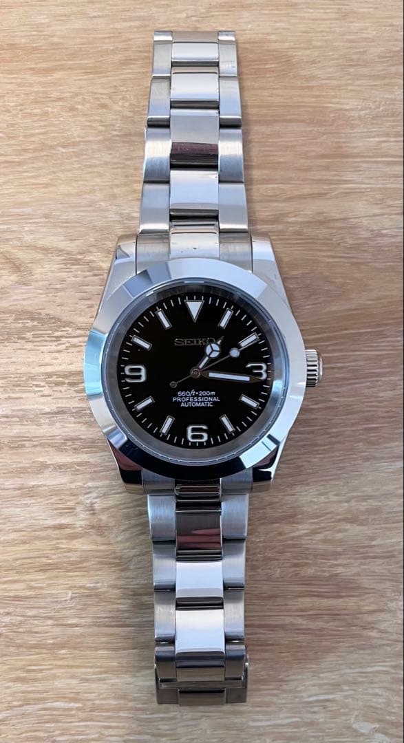 NH35搭載オマージュカスタム時計