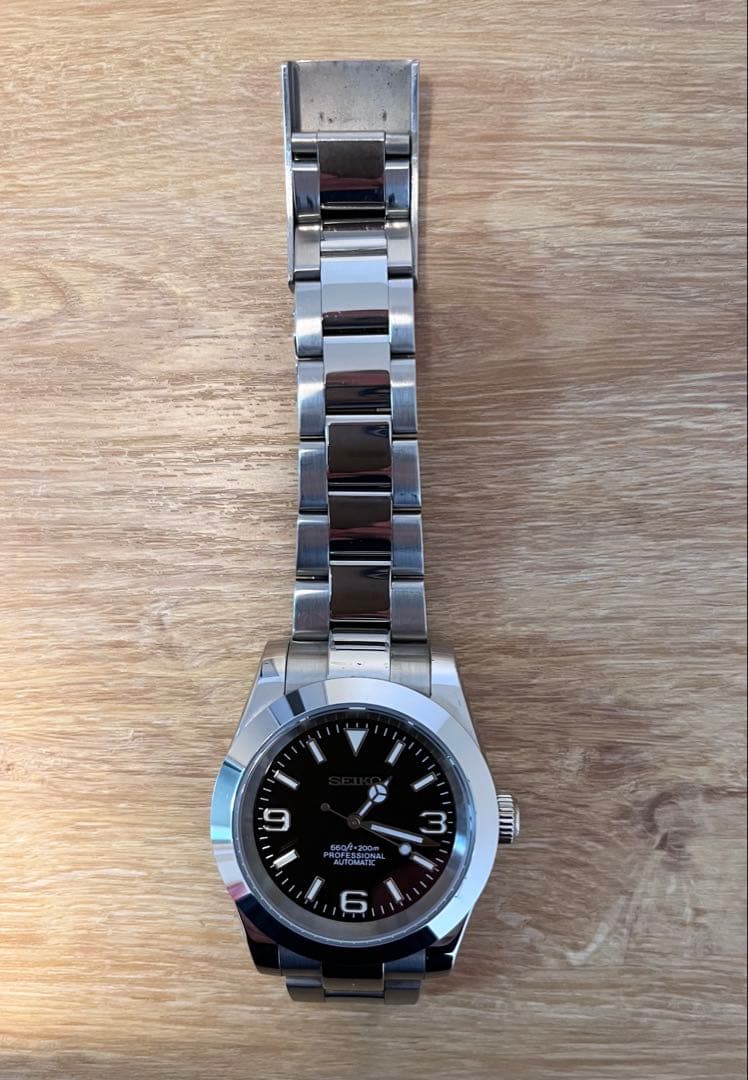 NH35搭載オマージュカスタム時計