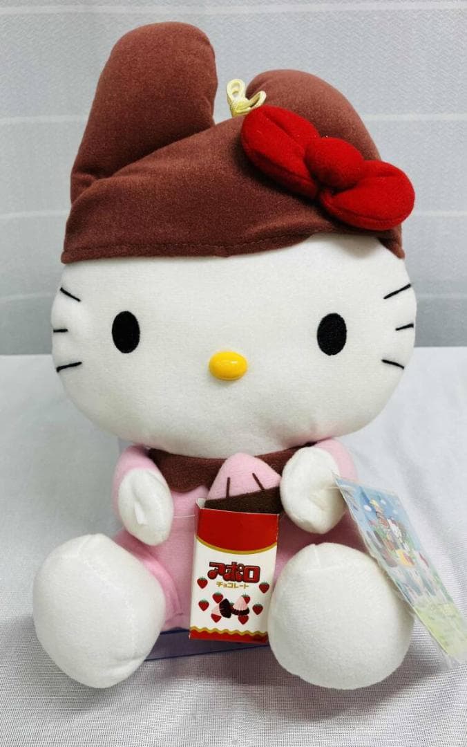 サンリオ　ハローキティ　明治製菓　UFOキャッチャー　アポロ　コラボ　レア