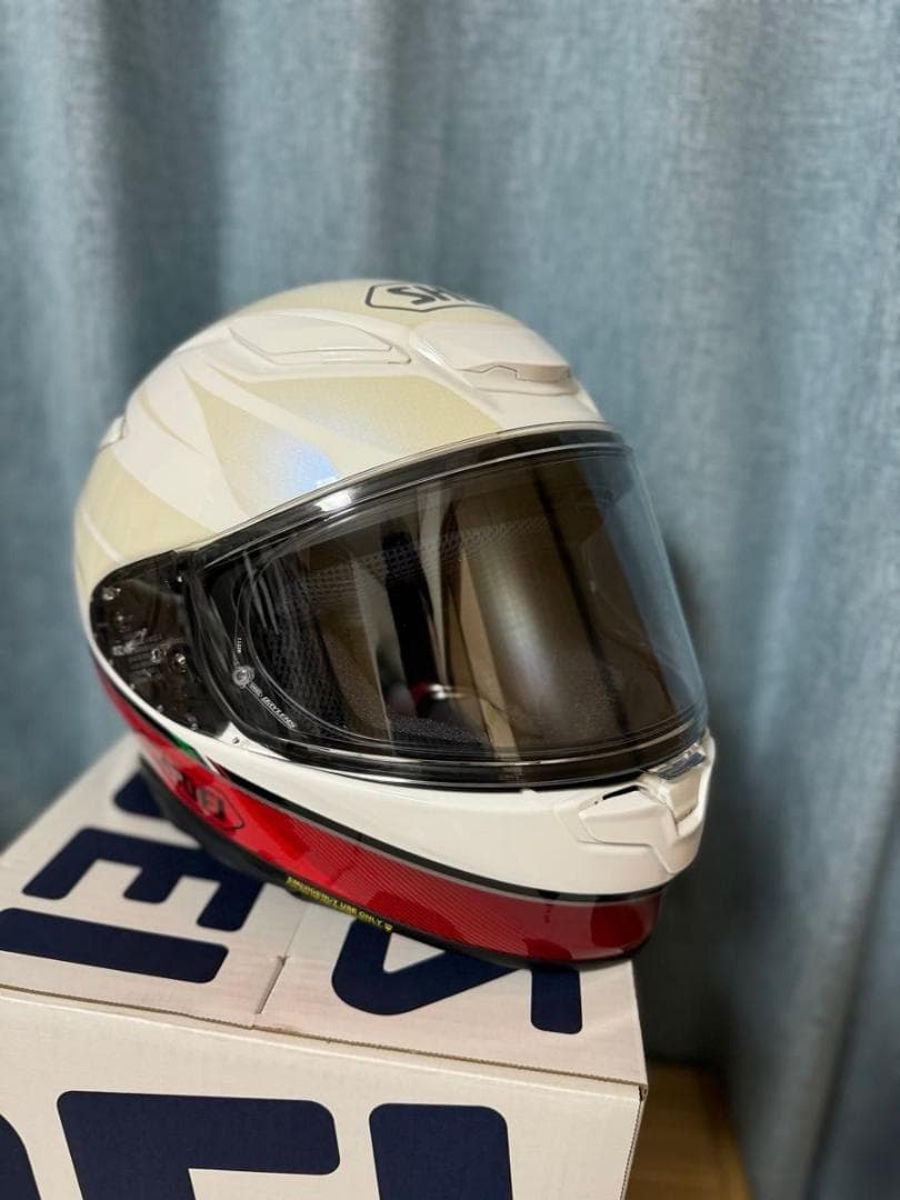 SHOEI Z-8 NOCTURNE　ホワイト Mサイズ インカム付き