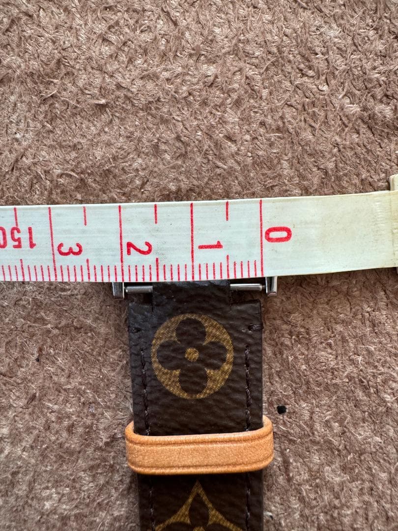 ルイヴィトン タンブール モノグラム　キャンバス　ストラップ　アップルウォッチ