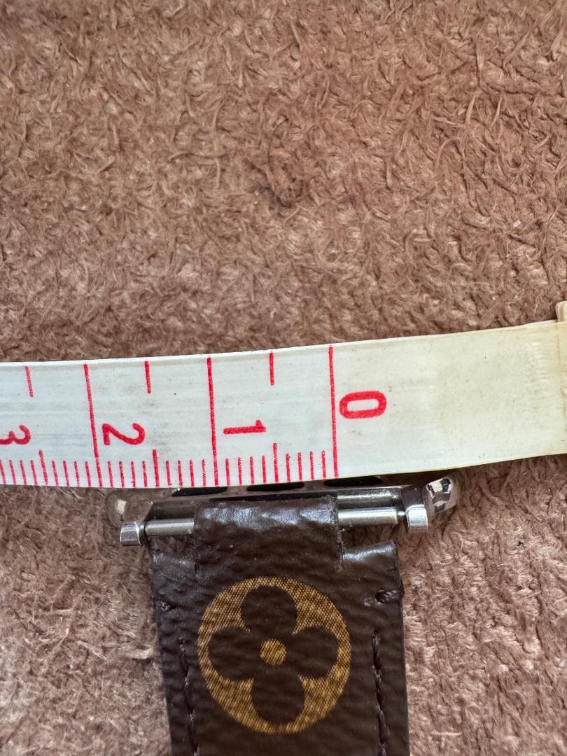 ルイヴィトン タンブール モノグラム　キャンバス　ストラップ　アップルウォッチ