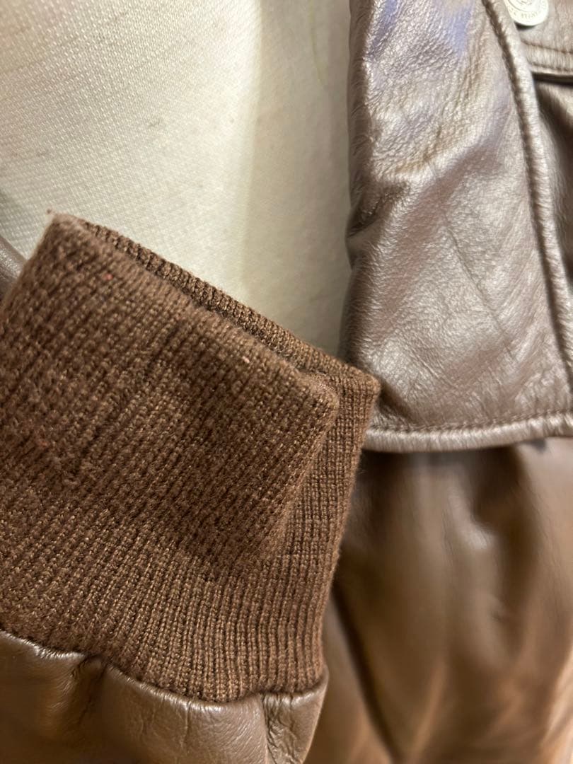 BOSS COFFEE レザージャケット Lサイズ　A2フライトジャケットタイプ