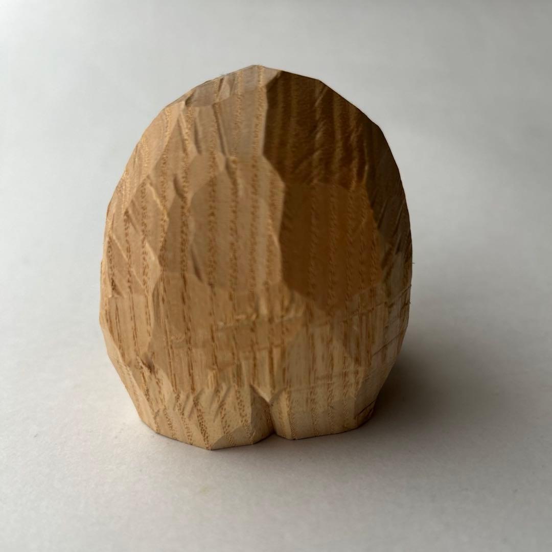 高野夕輝 木彫り熊 彫刻 木彫り 抽象熊