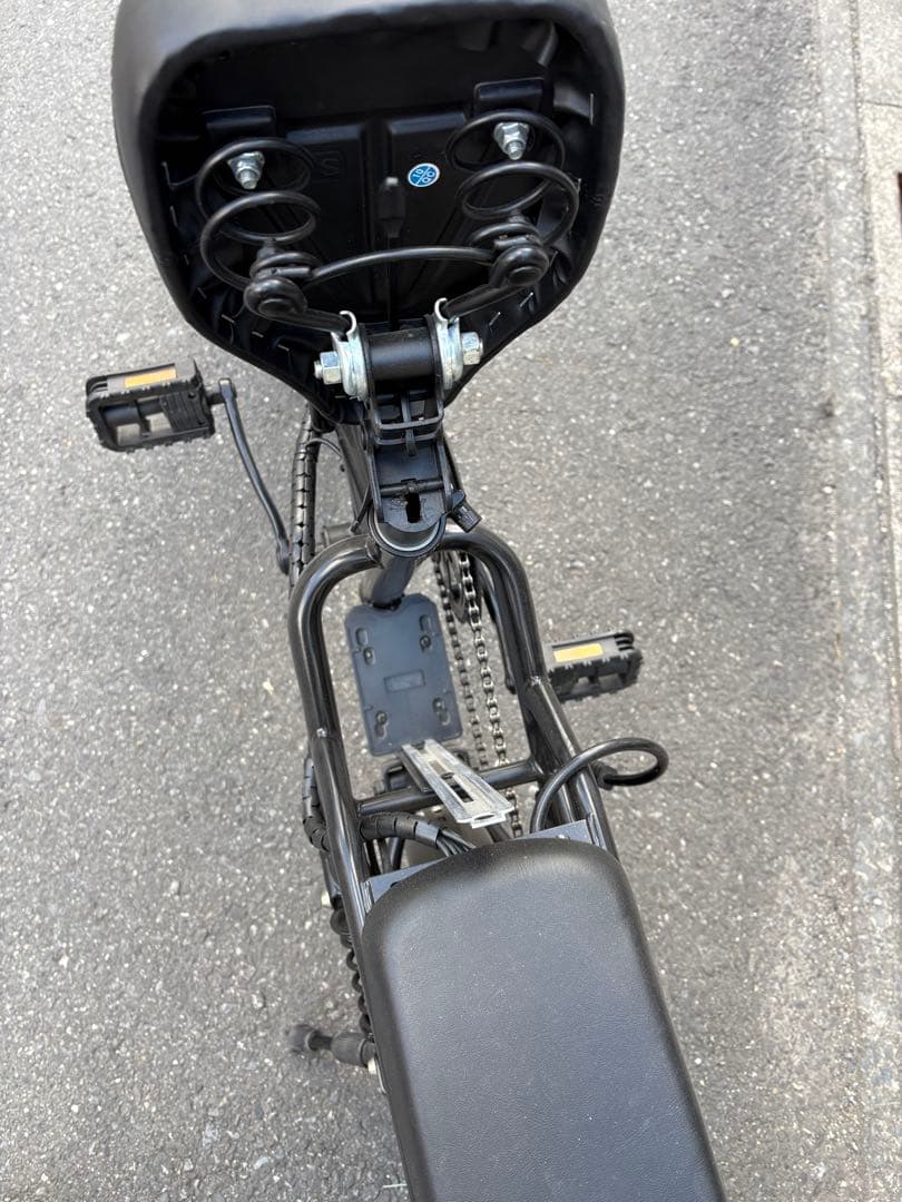 折りたたみ式電動アシスト自転車 ブラック