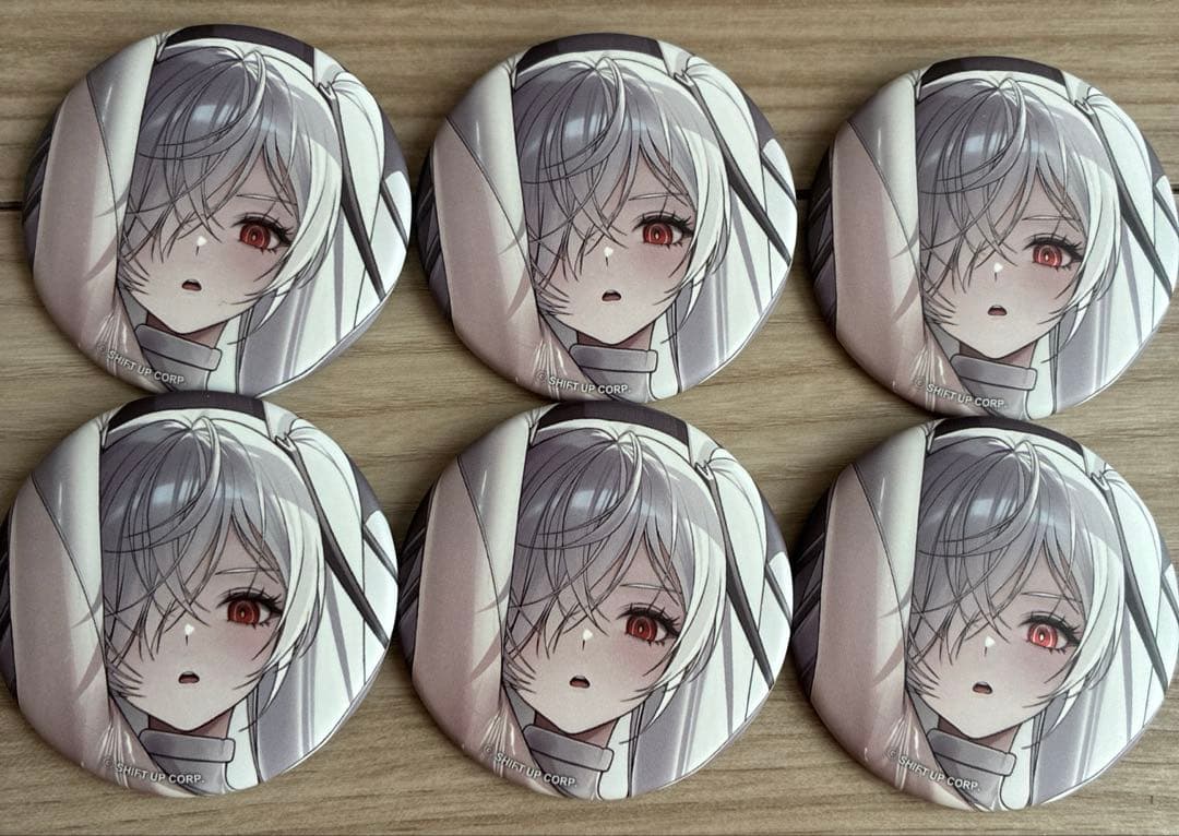 勝利の女神NIKKE ニケ　バースト　缶バッジ　シンデレラ　6個