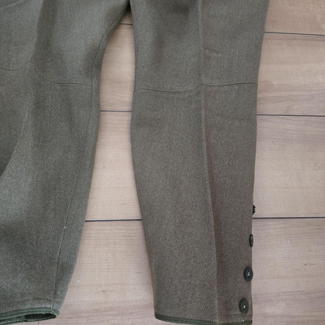 極美品　第二次大戦頃実物　日本陸軍将校乗馬ズボン(短袴)A