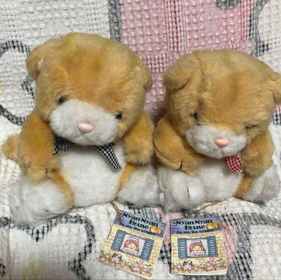 セキグチ　Nyan Nyan House 1984 バンダイ　猫　ぬいぐるみ