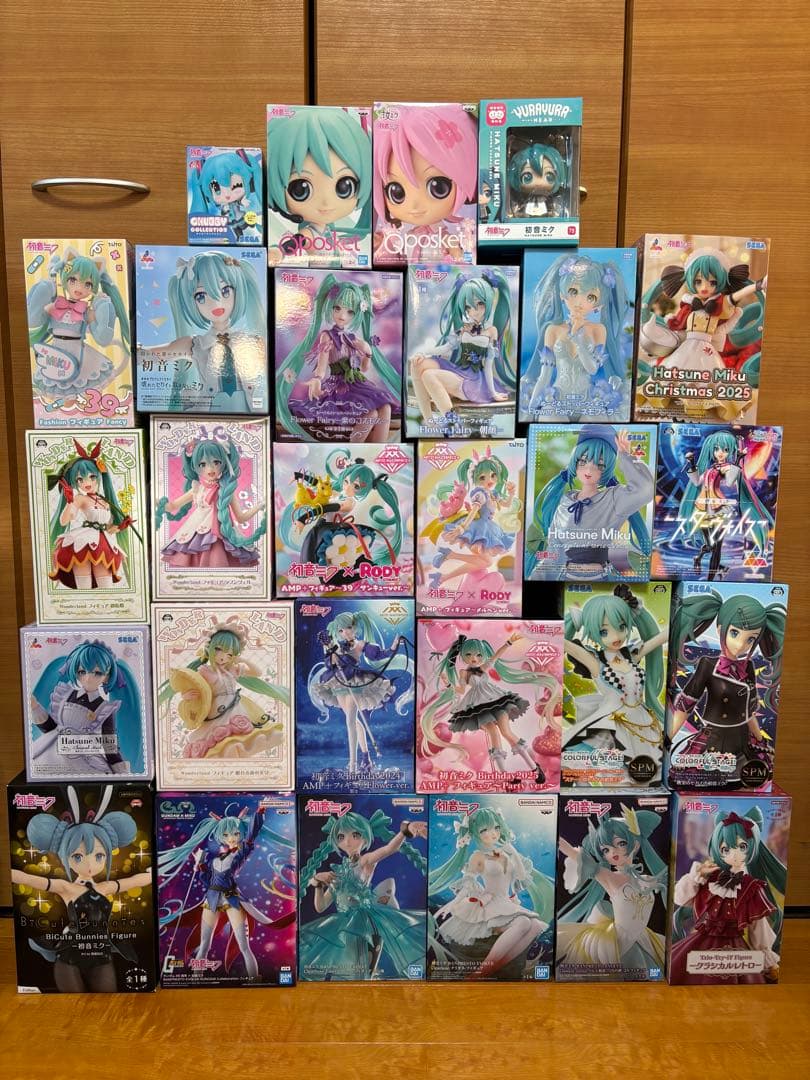 初音ミク　プライズフィギュア　まとめ売り28体セット