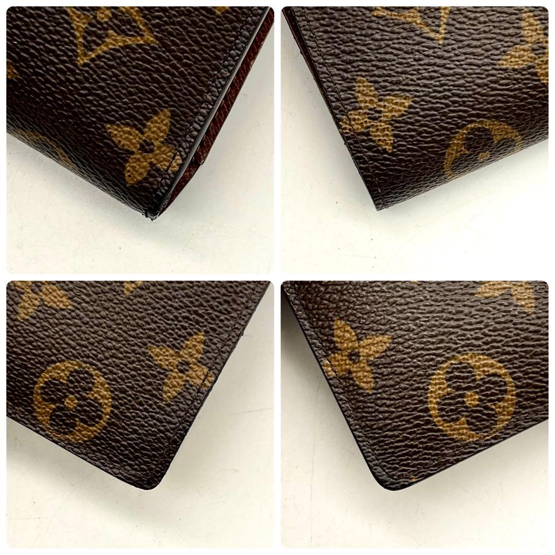 ❣️新型❣️ルイヴィトン モノグラム ヴィエノワ 2つ折り財布 正規品 本物 茶色